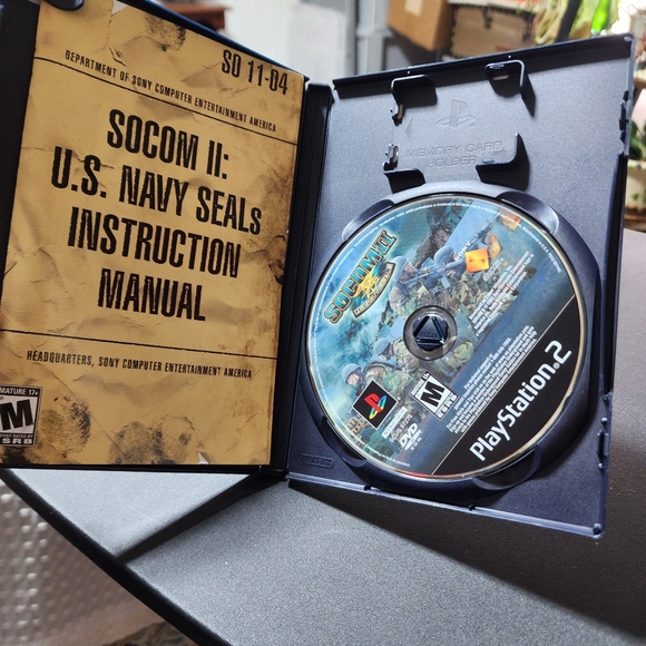 PLAYSTATION 2 EUC SOCUM II US NAVY SEALS VIDEO GAME - Picture 6 of 6